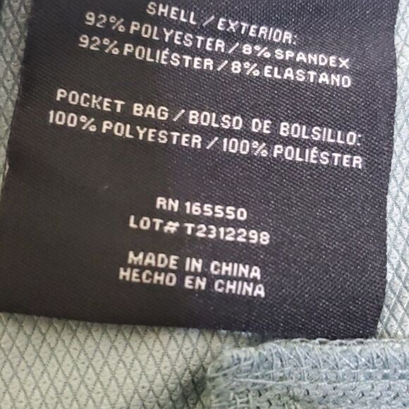 NEW 18 ZIP POCKETS SAGE GREEN LIGHTWEIGHT 32 COOL DRESS CASUAL PANTS 1X 2X NWT - Picture 9 of 14